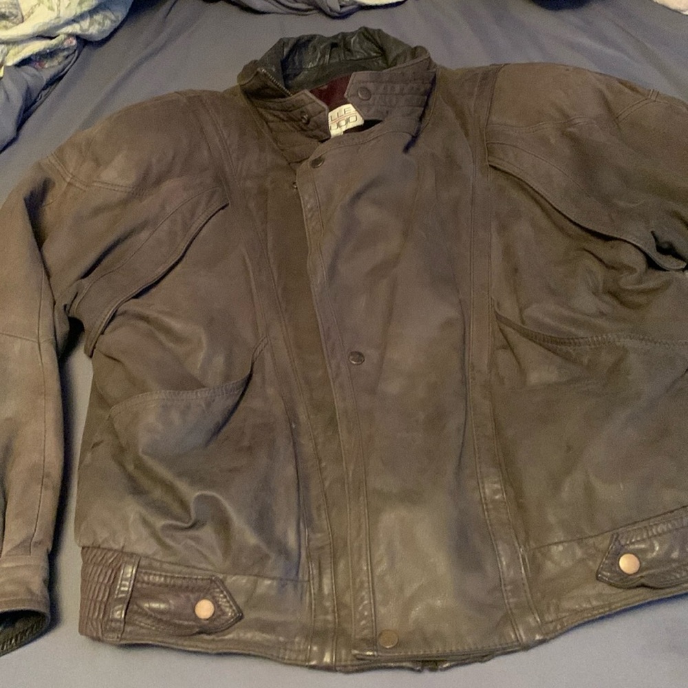 Men’s leather jacket